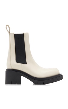 The Lug Leather Ankle Boots