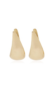 18K Yellow Gold Claw Earrings