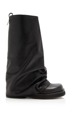 Robin Leather Combat Boots