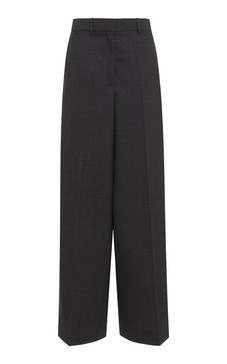 Wool Straight-Leg Pants