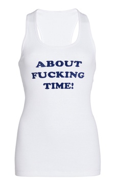 About F* Time Stretch-Cotton Tank Top