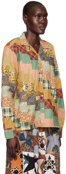Multicolor Patchwork Shirt