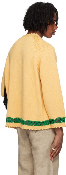 Yellow Daisy Garland Sweater