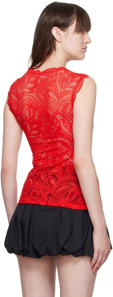 Red Silva Blouse