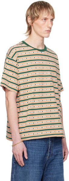 Green Scottie Jacquard T-Shirt