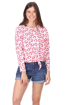 tabitha tie top in firework print