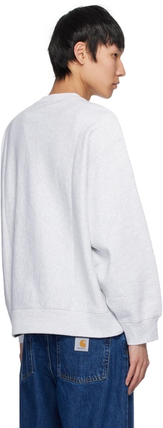 Gray Label Script Sweatshirt
