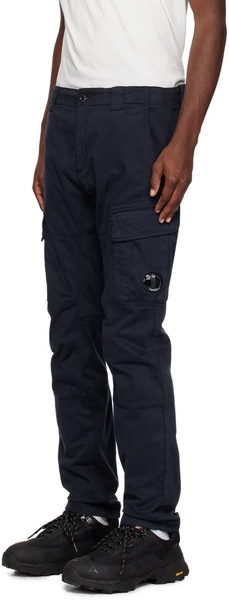 Navy Ergonomic Cargo Pants