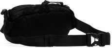 Black Nylon B Crossbody Pack Bag