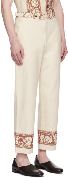 Off-White Rose Garland Trousers