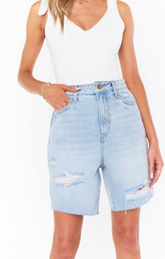 brentwood shorts in light vintage blue