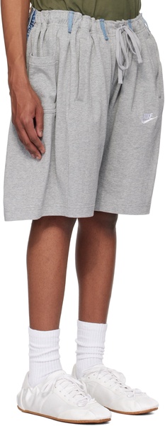 Gray & Blue Nº69 Overjoggingshorts Shorts