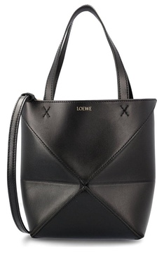 Loewe Women Puzzle Fold Mini Leather Tote