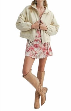 kendall jacket in cream