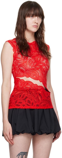 Red Silva Blouse