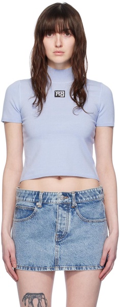 Logo patch stretch jersey t-shirt