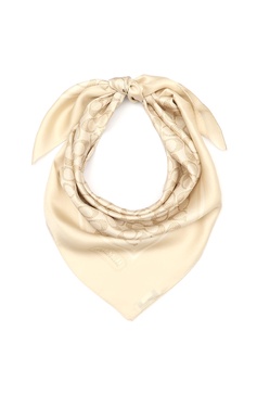 Coach womens Vintage Signature C Printed Silk Square