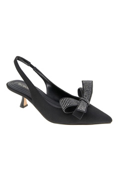Women's Kasti Slingback Kitten-Heel Bow Pumps