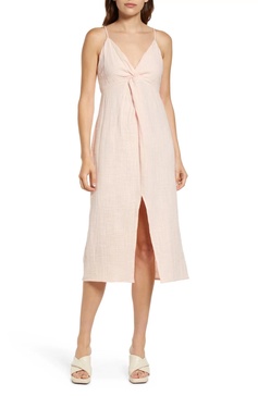 heaven sent dress in pink salt