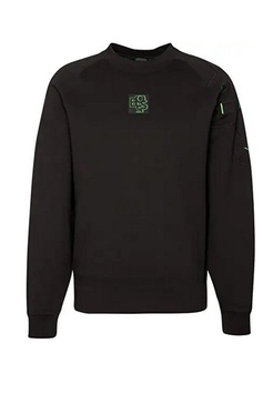 sovered sweatshirt in black