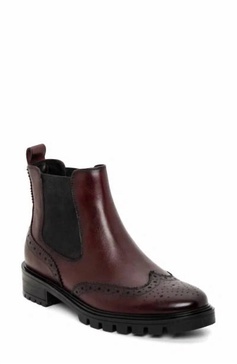 women's tulip chelsea boots in amarone