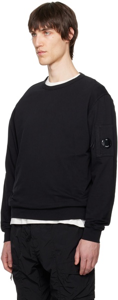 Black Light Fleece Crewneck Lens Sweatshirt