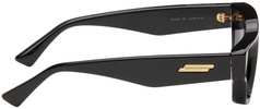 Black Sharp Square Sunglasses