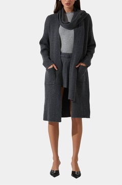 noemi cardigan in grey