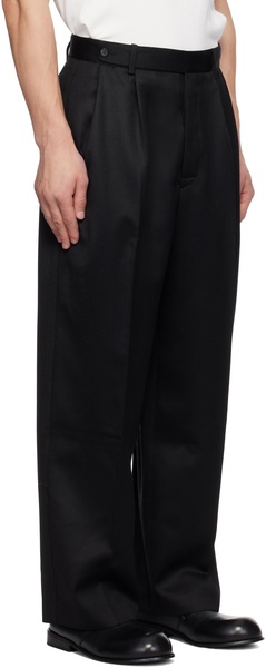 Black Barathea McNab Trousers