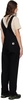 Black Bib Straight Overalls