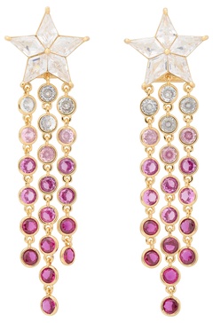 Kate Spade New York Cosmos Star Fringe Earrings