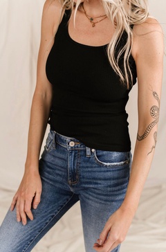 most wanted tank top in black