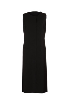 Cut-out Detailed Below-knee Length Gilet