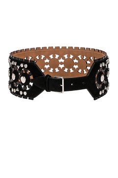 Perforated & Studs Belt