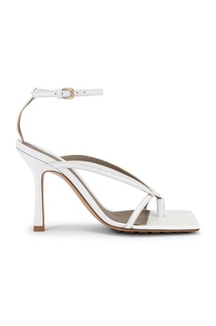 Leather Stretch Toe Heels