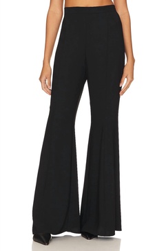 hughes pant in black