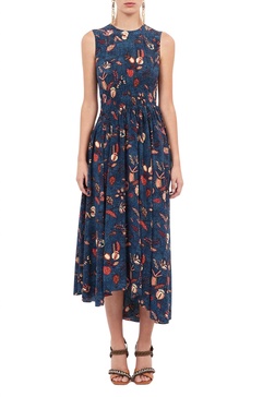 luca dress in blue