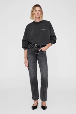 Jaci Sweatshirt Lyrics - Washed Black
