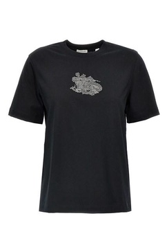 Burberry Women Logo Print T-Shirt