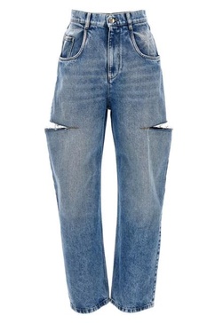 Maison Margiela Women Cut-Out Jeans