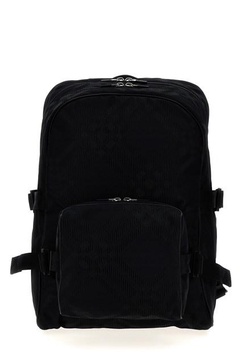 Burberry Men Check Jacquard Backpack