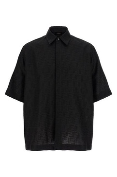 Fendi Men Ff Jacquard Shirt