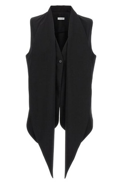 Salvatore Ferragamo Pussy-Bow Vest