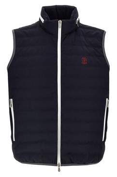 Brunello Cucinelli Men Logo Vest