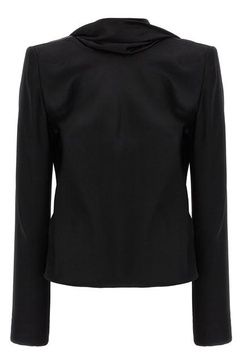Saint Laurent Women Back Neckline Top