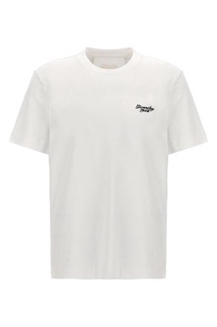 Givenchy Men Logo Embroidery T-Shirt