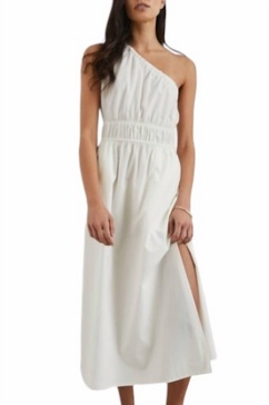 selani dress in white
