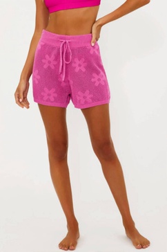 balboa short in blossom jacquard