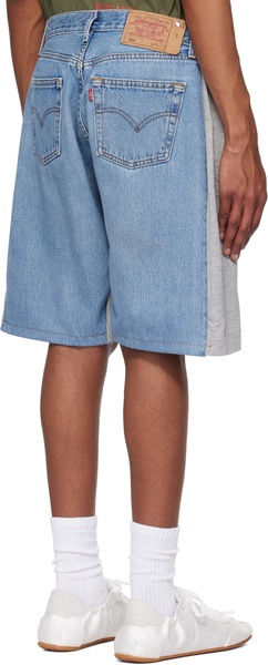 Gray & Blue Nº69 Overjoggingshorts Shorts
