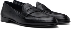 Black Appia Penny Loafers